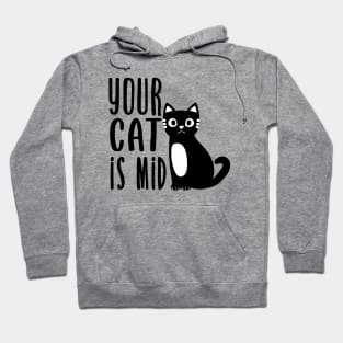 Your Cat is Mid. Hoodie